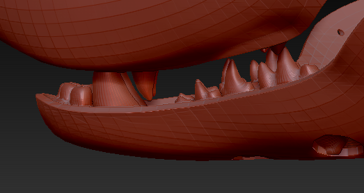 Medium Skunk Realistic Style Jawset