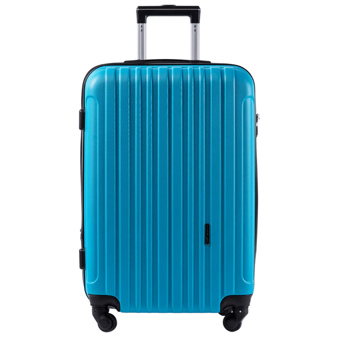 Walizka Podróżna ŚREDNIA WINGS FLAMINGO 24" CYAN FLAMINGO COLLECTION