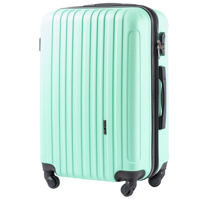 Walizka Podróżna ŚREDNIA WINGS FLAMINGO 24" LIGHT GREEN FLAMINGO COLLECTION