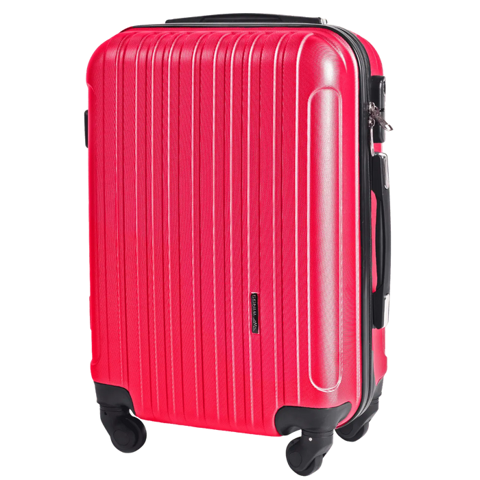Walizka Podróżna ŚREDNIA WINGS FLAMINGO 24" ROSE RED FLAMINGO COLLECTION