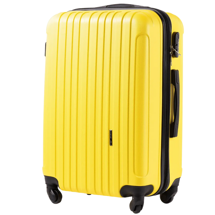 Walizka Podróżna ŚREDNIA WINGS FLAMINGO 24" YELLOW FLAMINGO COLLECTION