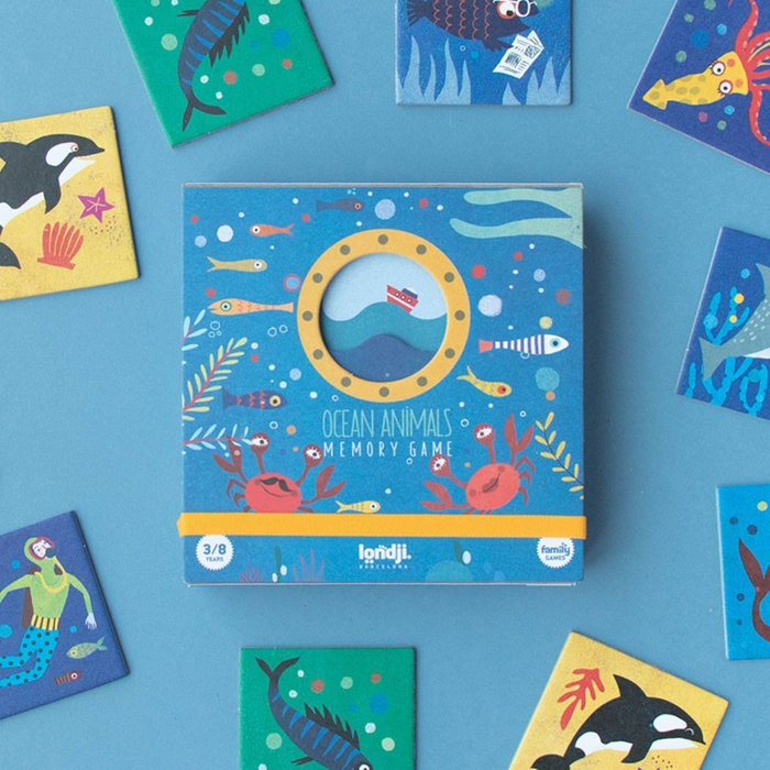 Memory Game - Ocean Animals