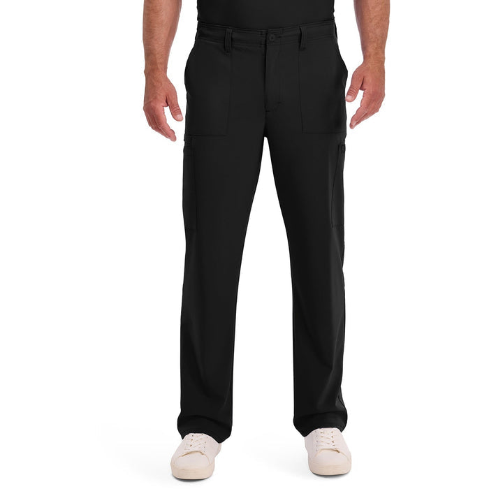 Men's EDS Essentials Natural Rise Drawstring Scrub Pant - Black - 1