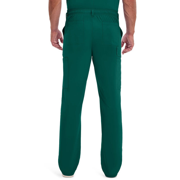 Men's EDS Essentials Natural Rise Drawstring Scrub Pant - Hunter Green - 2
