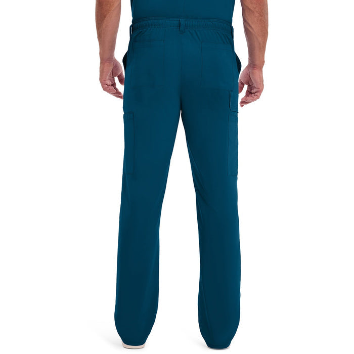 Men's EDS Essentials Natural Rise Drawstring Scrub Pant - Caribbean Blue - 2