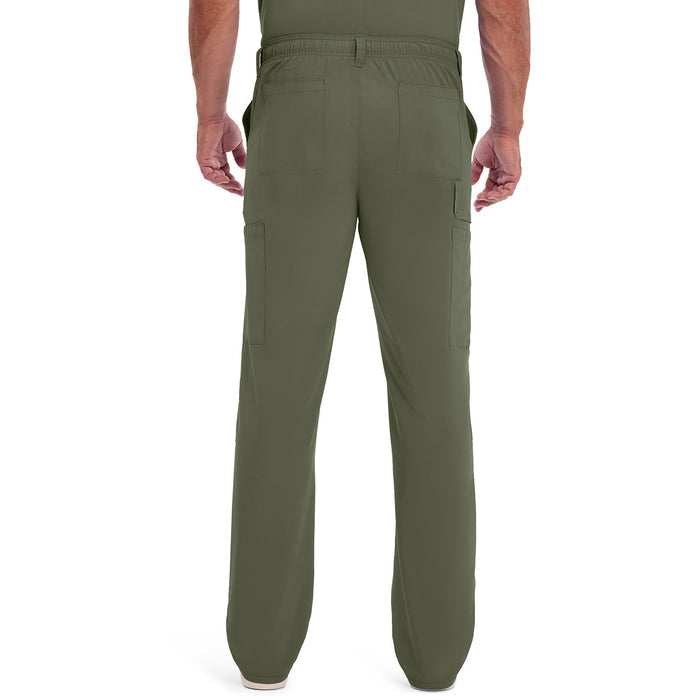 Men's EDS Essentials Natural Rise Drawstring Scrub Pant - Olive - 2