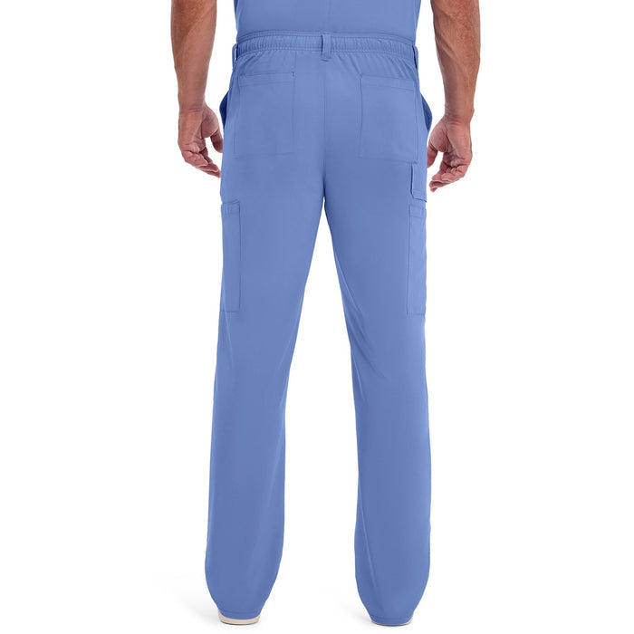Men's EDS Essentials Natural Rise Drawstring Scrub Pant - Ciel - 2