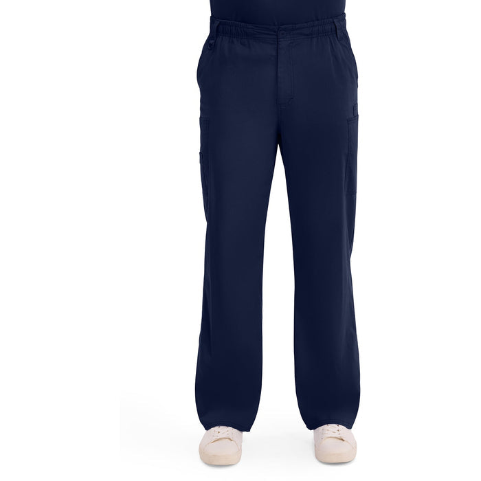 Men's EDS Signature Zip Fly Pull-On Scrub Pant - Navy - 1