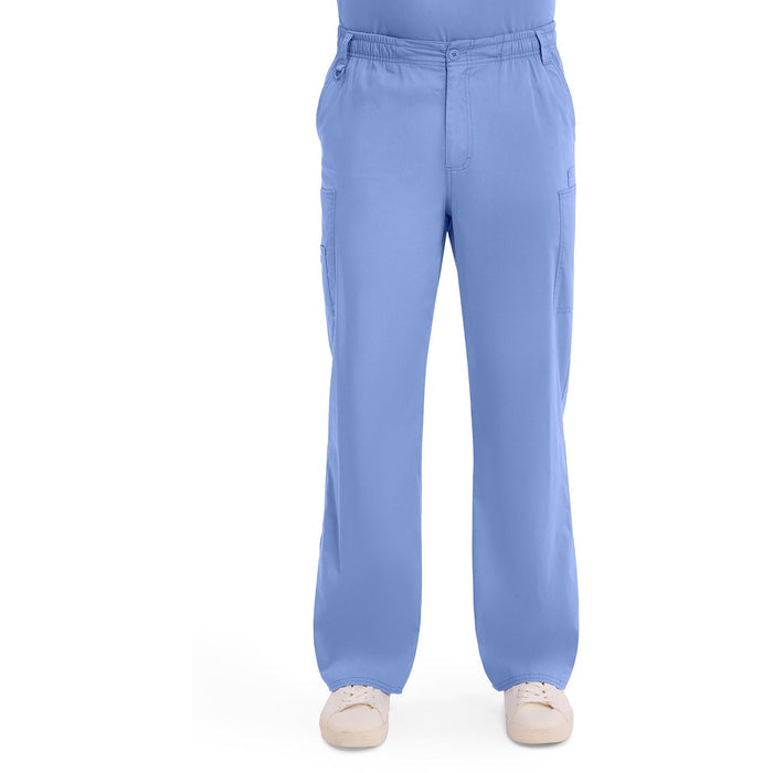 Men's EDS Signature Zip Fly Pull-On Scrub Pant - Ciel - 1