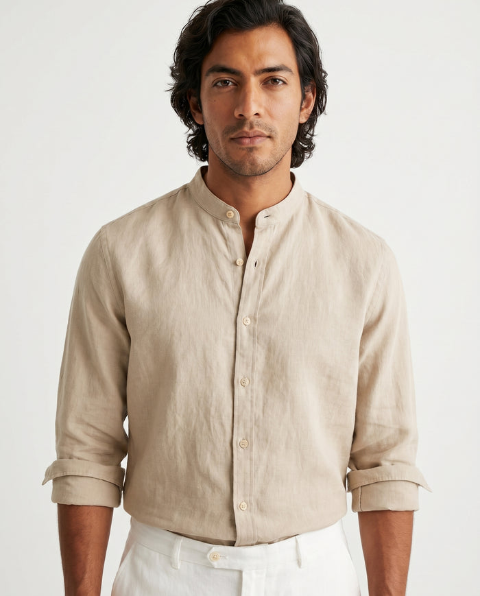 stefan-linen-henley-shirt-beige-1