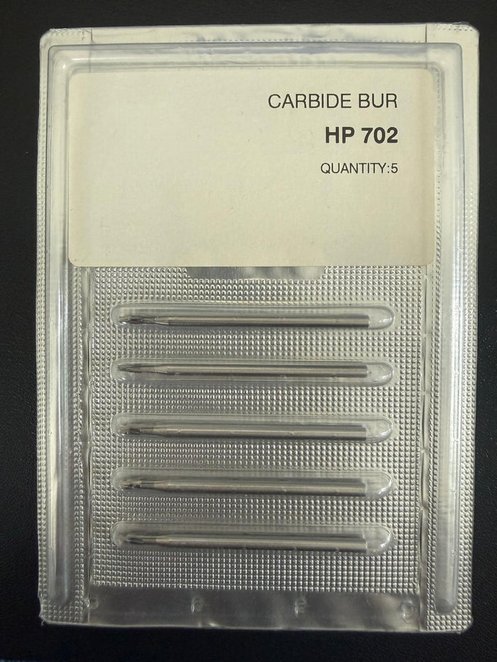META HP Carbide Burs #702 CrossCut Taper Flat End (Each) #307-070200