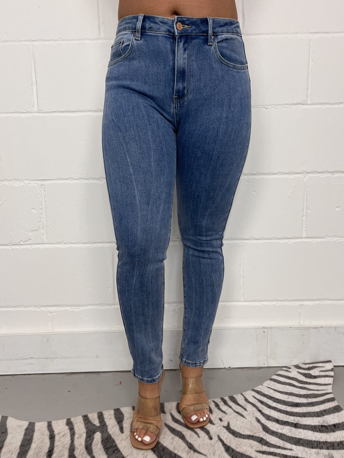 Mid Blue Jeans