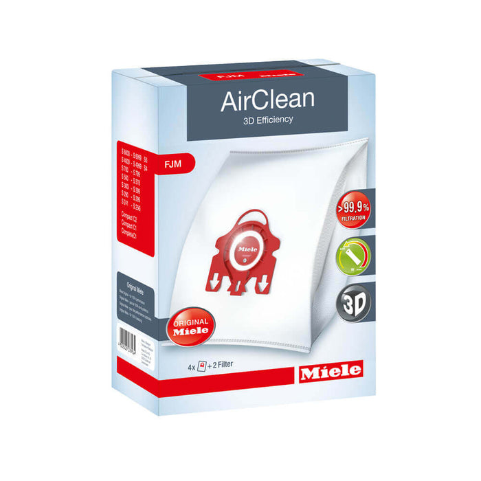 Miele FJM AirClean Bags (4pk) - BestVacuum.com
