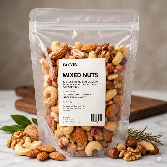 Mixed Nuts 175g - Tayyib Store - Tayyib Foods - Lahore