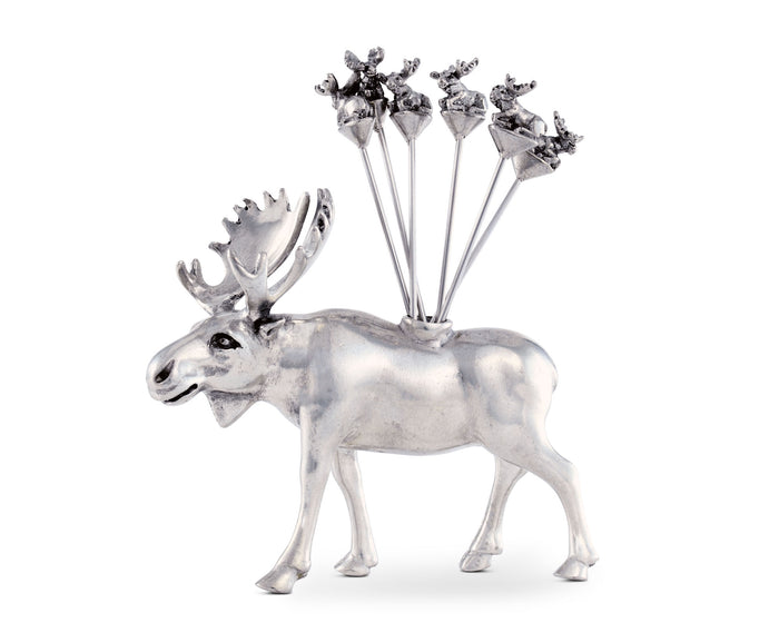 Moose Cheese Pick Set