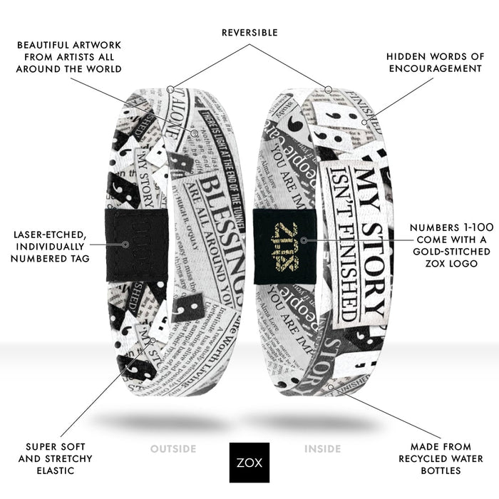 My Story Isn't Finished Bracelet