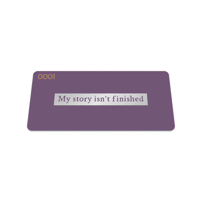My Story Isn't Finished Metlet