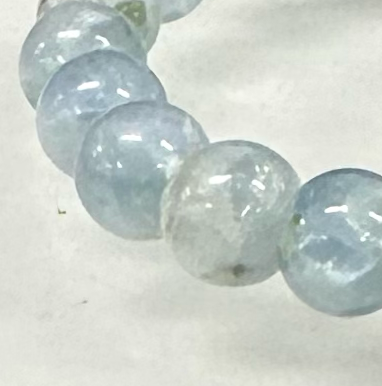 Natural Celestite 8mm 7.5” Crystal Bracelet