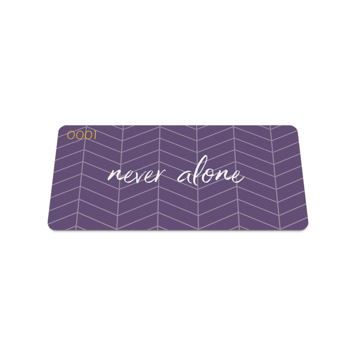 Never Alone-Sold Out - Singles-ZOX - This item is sold out and will not be restocked.