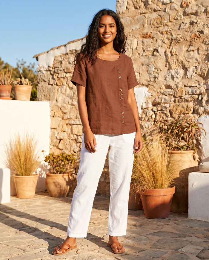 nora-linen-button-blouse-brown-3