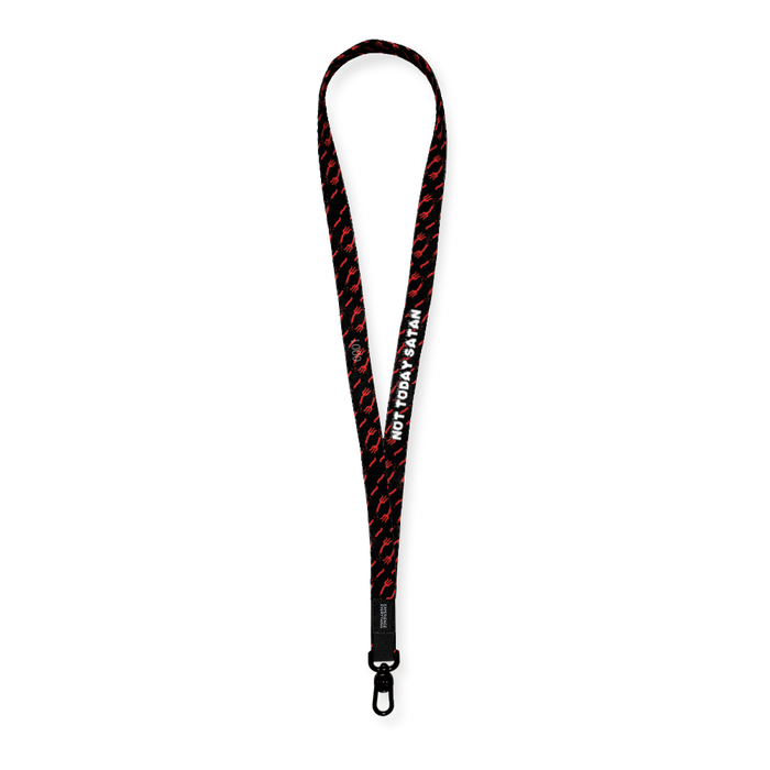 Not Today Satan - Lanyard