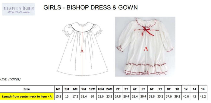 Nutcracker Ballet Dress in Soft Knit Cotton with Red Ribbon
