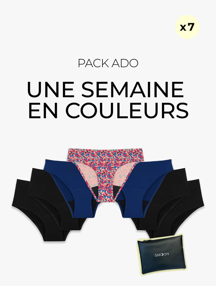 Pack Semainier Ado Flux Moyen à Abondant