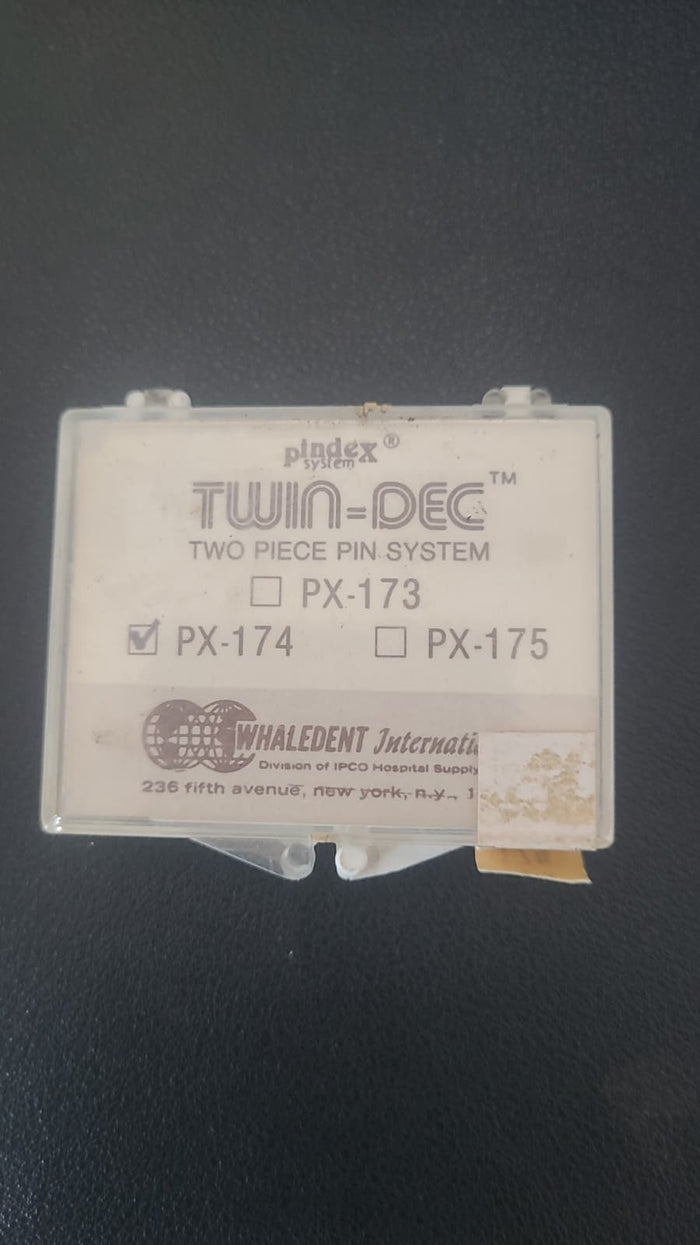Pindex Twin-Dec Two Peice Pin System PX-174