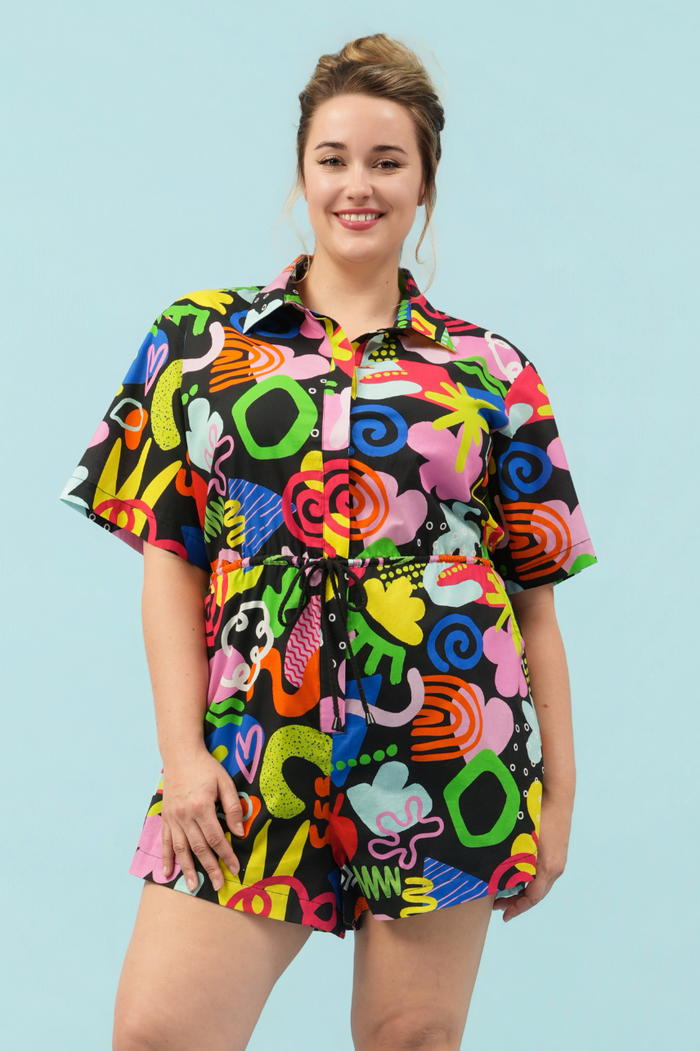 Playground Playsuit Black