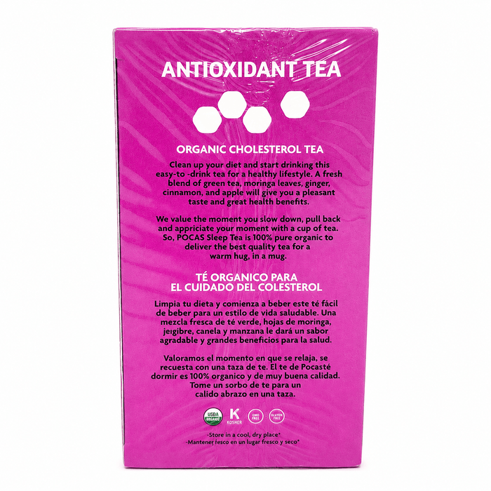 Pocas Tea Organic Pure Moringa Tea Bags | Natural Wellness - Yado African & Caribbean Market