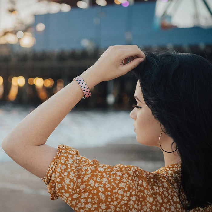 Lifestyle image of someone wearing Prayers