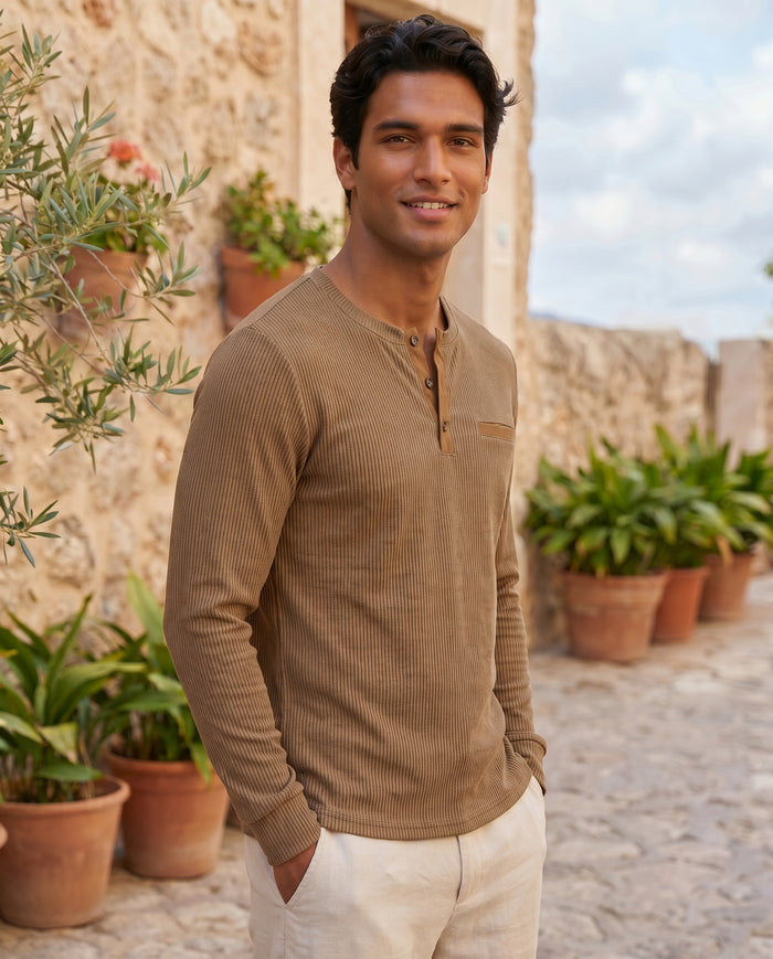 pieter-men-s-ribbed-henley-brown-2
