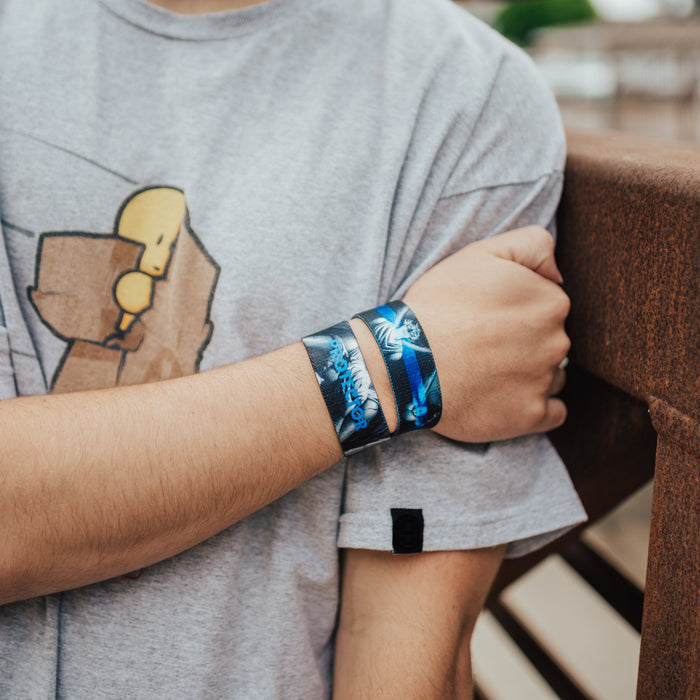 Lifestyle close up of 2 Protector on someone's wrist