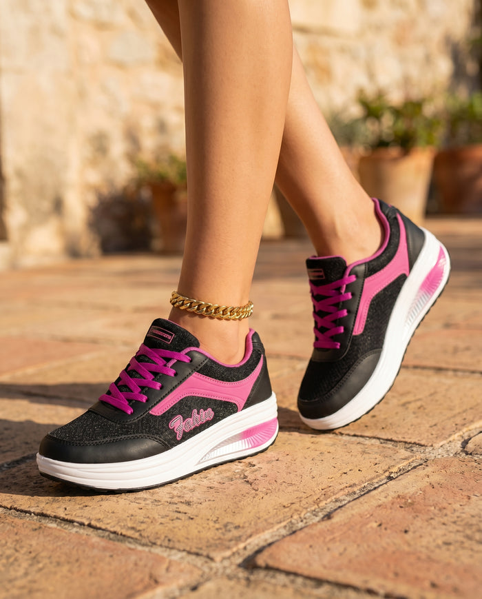 rachel-orthopedic-sneakers-black-and-pink-1