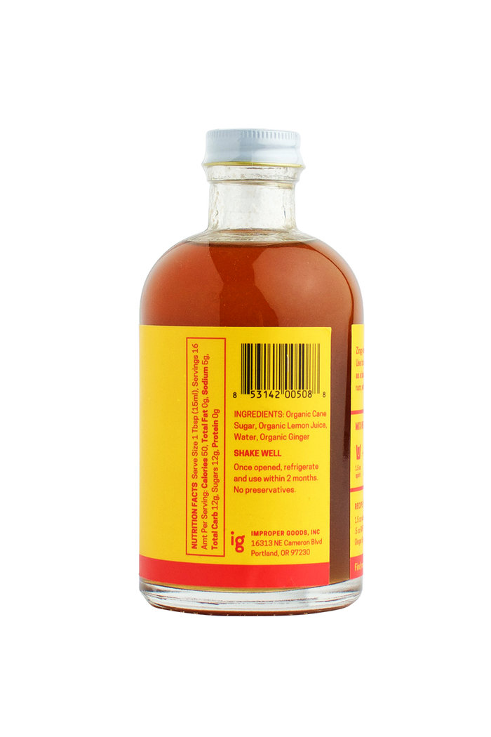RAFT - Lemon Ginger Syrup