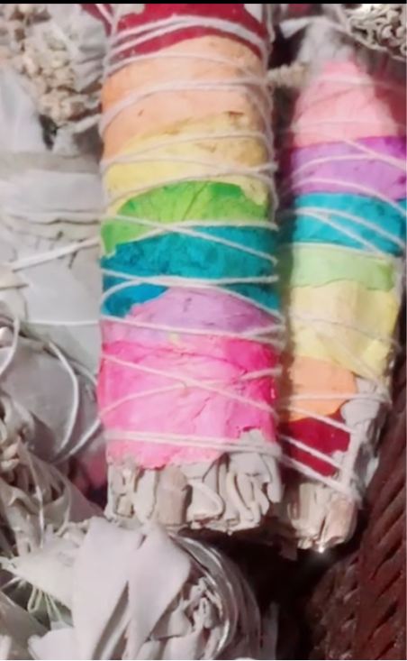 Rainbow Rose Petal Sage
