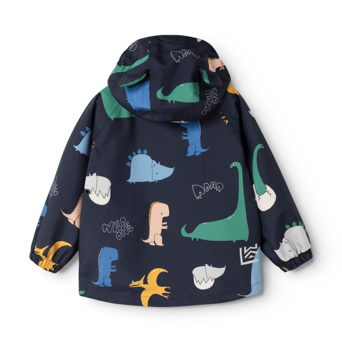 Liewood - Rainwear Set - Manu - Dino Roar/Classic Navy - Jacket/Back