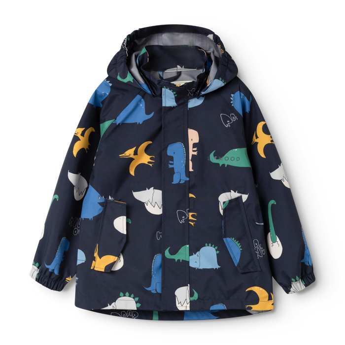 Liewood - Rainwear Set - Pedia - Dino Soar/Classic Navy - Jacket/Front