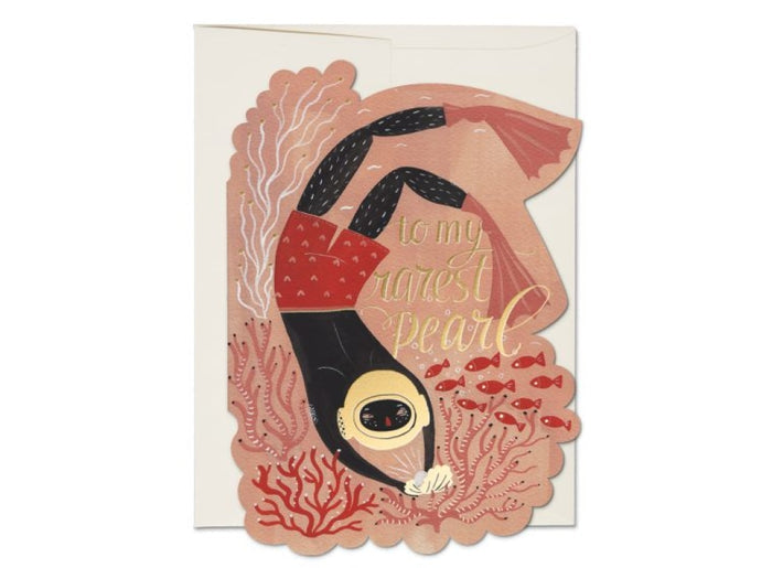 Rarest Pearl Diver 5 X 7 Inches Cards