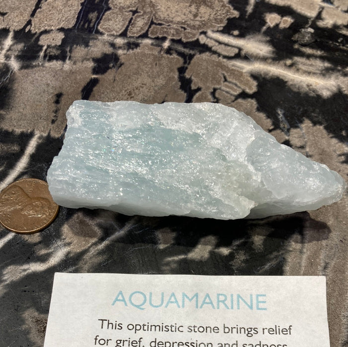 Raw Aquamarine