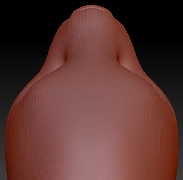 Realistic Asian Small-clawed Otter Head Base