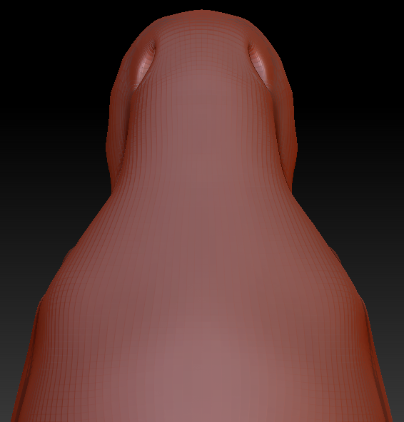 Realistic Ball Python Head Base
