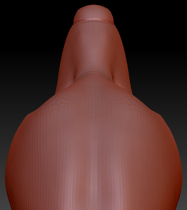 Realistic Black Bear Head Base