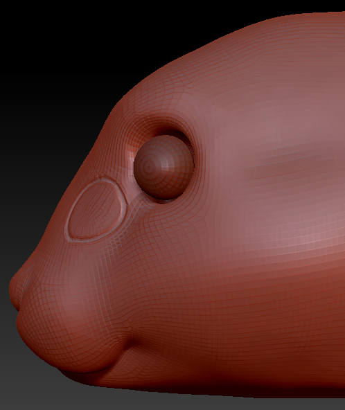 Realistic Bunny Head Base