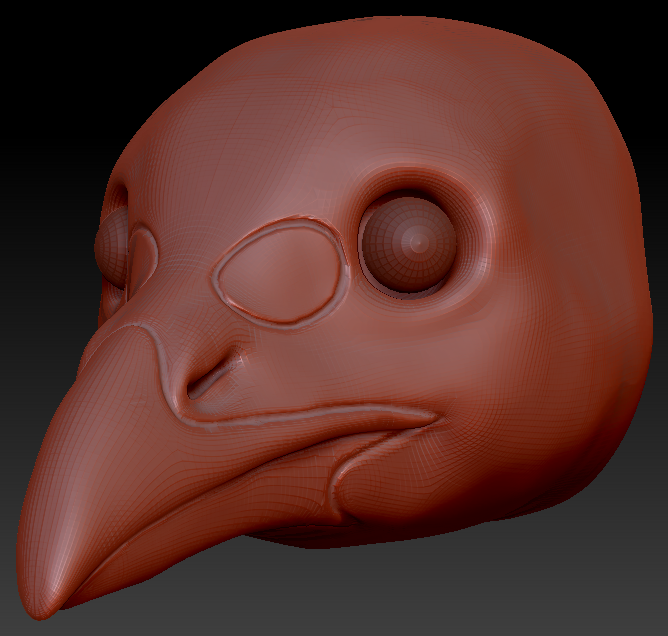 Realistic Chicken Head Base