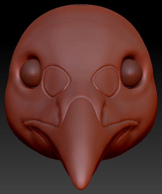 Realistic Chicken Head Base