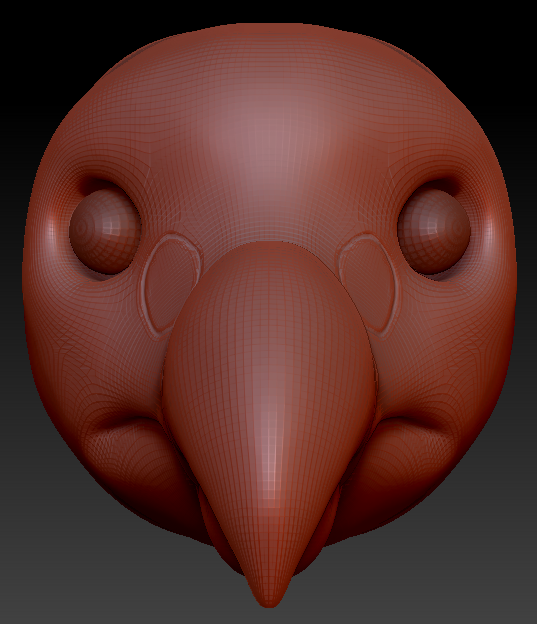 Realistic Dodo Head Base