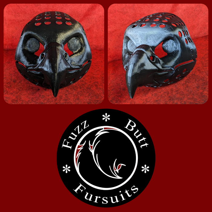 Realistic Falcon Head Base