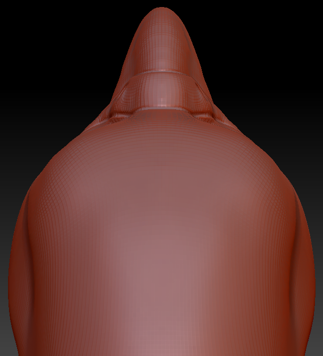 Realistic Falcon Head Base