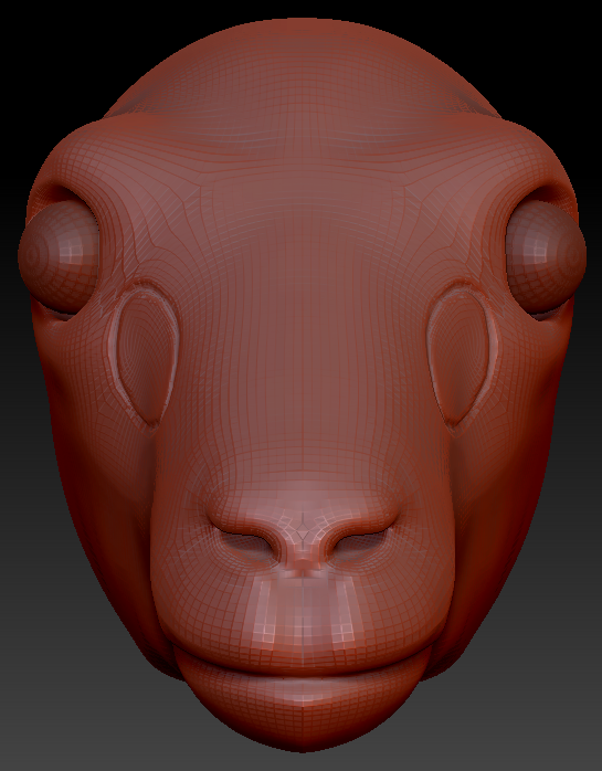 Realistic Goat/Sheep Head Base